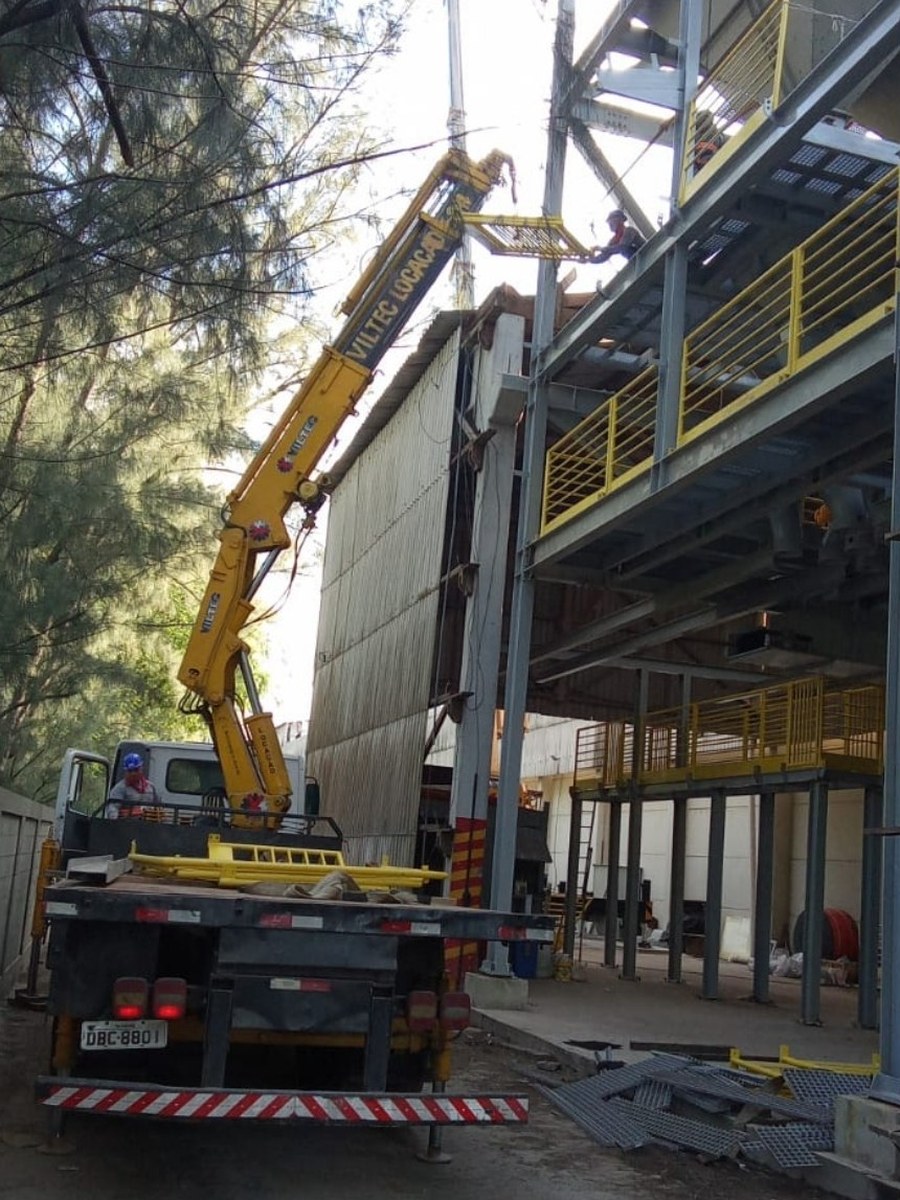 Registro de operação e equipamento da TGML